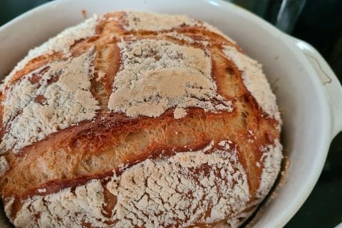 Cliquez pour zoomer ! Pain Cocotte Thermomix par hanoua88