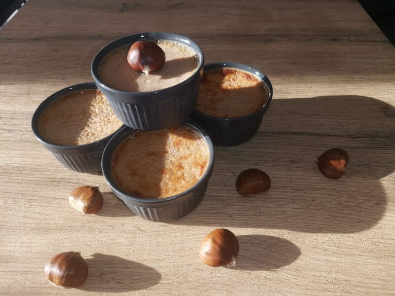 Cliquez pour zoomer ! Petits pots de crème de marrons Thermomix par Maëlle2203
