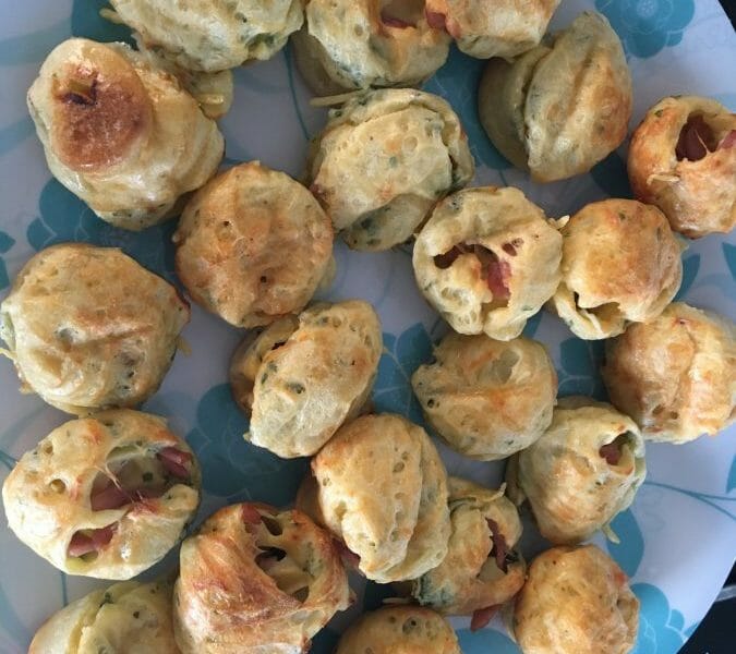 Cliquez pour zoomer ! Crêpes soufflées aux lardons Thermomix par Fabienne974