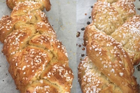 Cliquez pour zoomer ! Brioche tressée à la mie filante Thermomix par Fabienne974