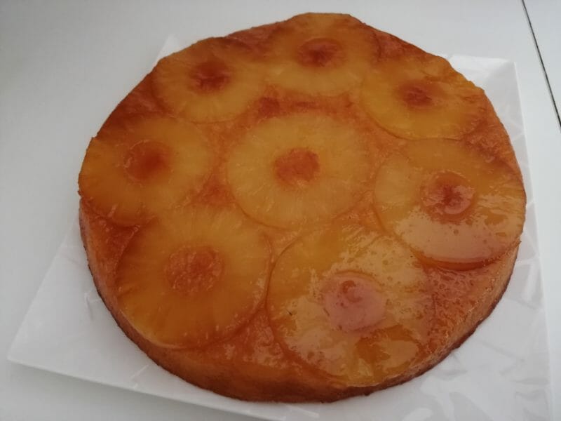 Cliquez pour zoomer ! Gâteau renversé à l’ananas Thermomix par AurelineB