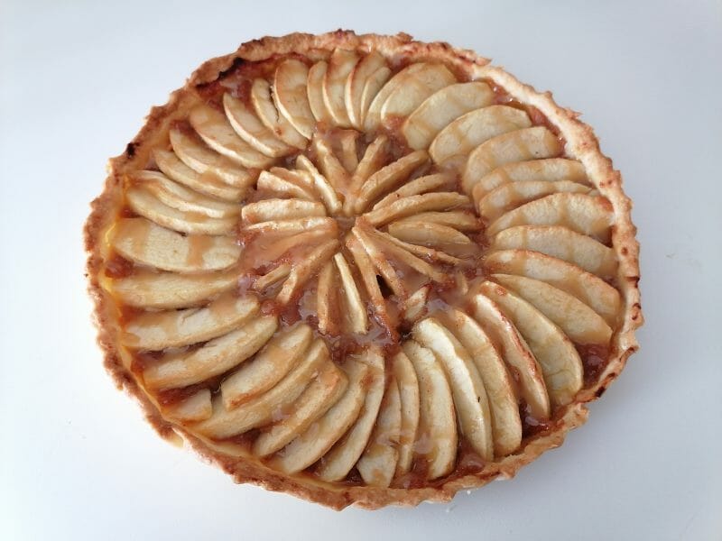 Cliquez pour zoomer ! Tarte pom’pote et caramel beurre salé Thermomix par AurelineB