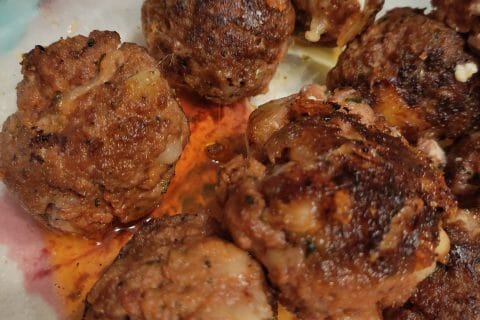 Cliquez pour zoomer ! Boulettes de veau à la tomme Thermomix par elodied80