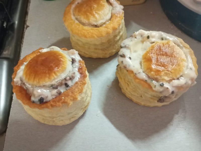 Cliquez pour zoomer ! Vols au vent dinde et champignons Thermomix par Floriane28021407
