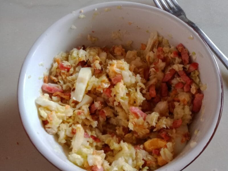 Cliquez pour zoomer ! Salade pommes, chou et noix Thermomix par Floriane28021407