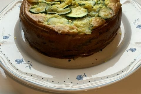 Cliquez pour zoomer ! Gâteau invisible aux courgettes Thermomix par Pifette