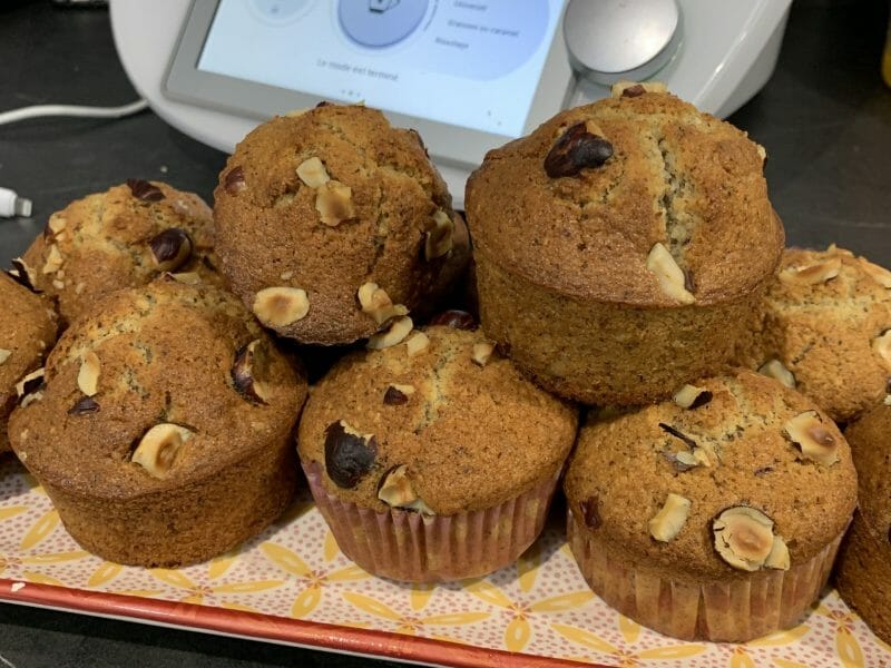 Cliquez pour zoomer ! Muffins aux noisettes Thermomix par karima95