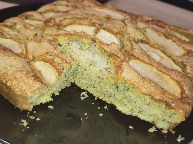 Cliquez pour zoomer ! Cake aux amandes Thermomix par loopinnette