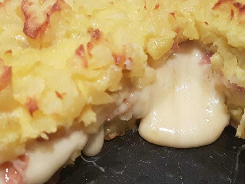 Cliquez pour zoomer ! Gâteau invisible raclette Thermomix par Yann