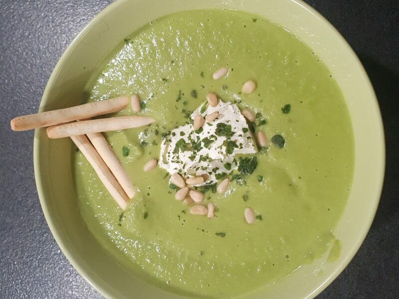 Cliquez pour zoomer ! Velouté de petits pois Thermomix par anne-laure_95