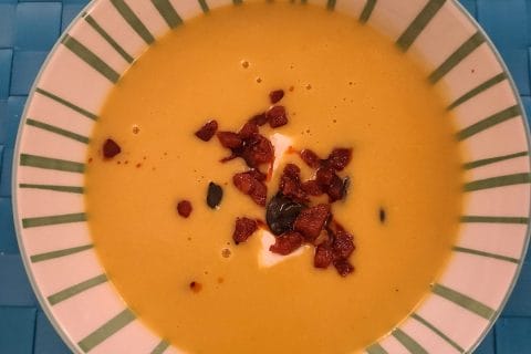 Cliquez pour zoomer ! Velouté de mais et patate douce Thermomix par anne-laure_95