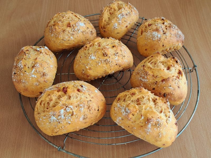 Cliquez pour zoomer ! Petits pains au chorizo Thermomix par pasjoe