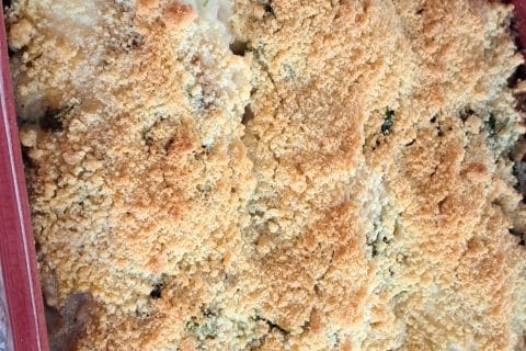 Cliquez pour zoomer ! Crumble aux légumes provençaux Thermomix par pasjoe