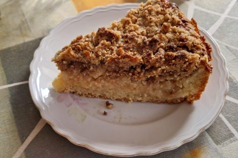 Cliquez pour zoomer ! Tarte aux pommes façon crumble Thermomix par pasjoe