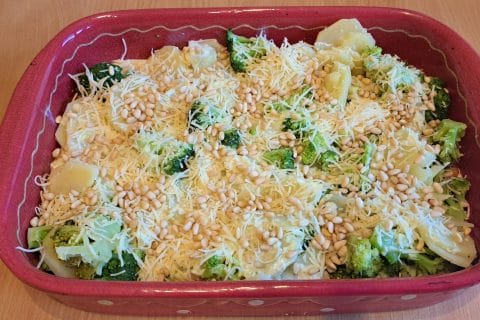 Cliquez pour zoomer ! Gratin de pommes de terre et brocolis Thermomix par pasjoe