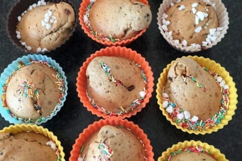 Cliquez pour zoomer ! Muffins aux pépites de chocolat Thermomix par Sandidf