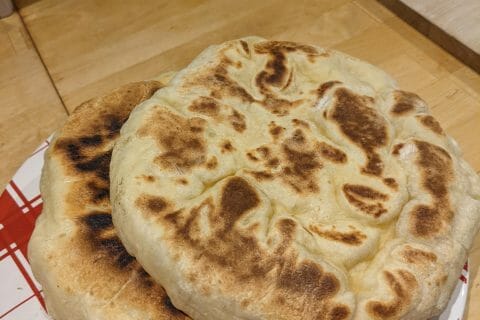 Cliquez pour zoomer ! Naans au fromage Thermomix par laureb44
