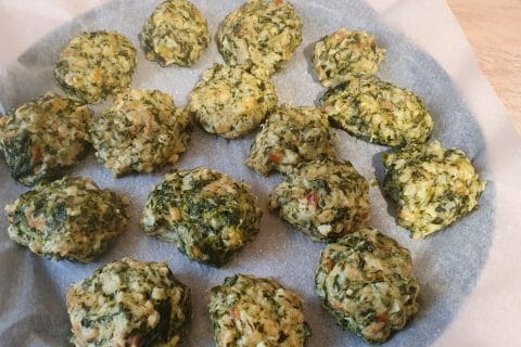 Cliquez pour zoomer ! Boulettes d’épinards et parmesan Thermomix par linou20