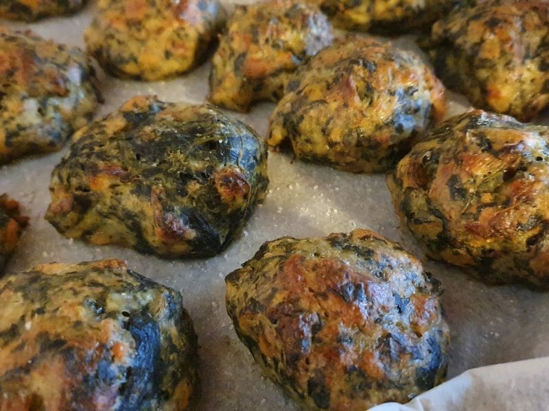 Cliquez pour zoomer ! Boulettes d’épinards et parmesan Thermomix par linou20