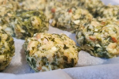 Cliquez pour zoomer ! Boulettes d’épinards et parmesan Thermomix par linou20