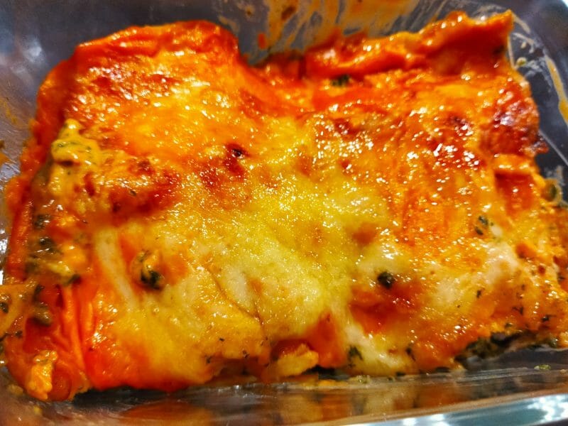 Cliquez pour zoomer ! Lasagnes au saumon et aux épinards Thermomix par plassans