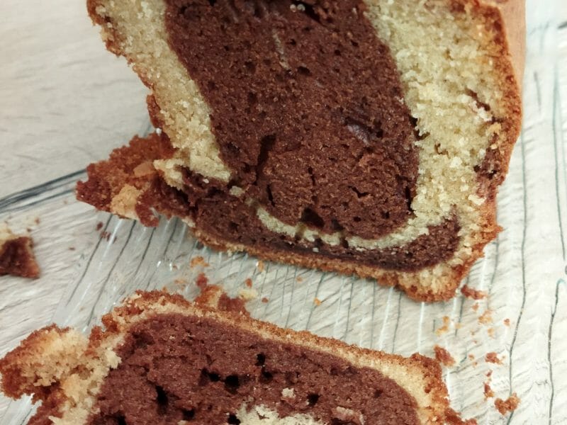 Cliquez pour zoomer ! Marbré au chocolat Thermomix par plassans