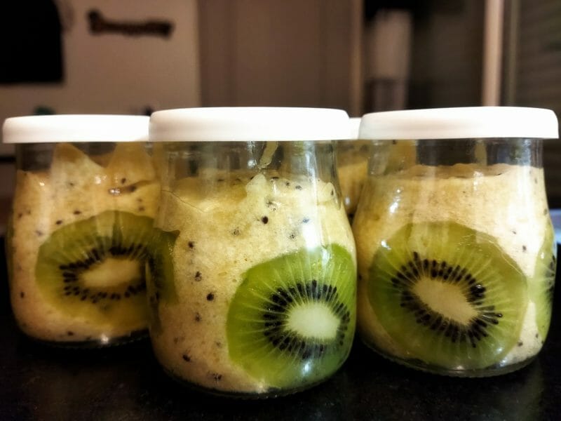 Cliquez pour zoomer ! Mousse de kiwis Thermomix par plassans
