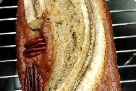 Cliquez pour zoomer ! Banana bread aux noix de pécan Thermomix par plassans
