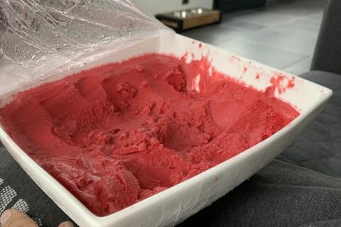 Cliquez pour zoomer ! Sorbet framboise Thermomix par kaathy
