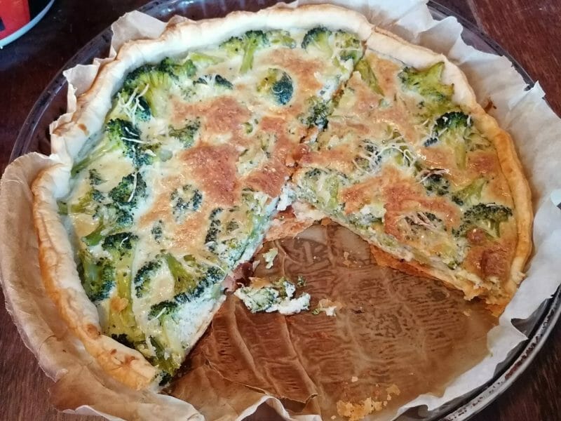 Cliquez pour zoomer ! Tarte aux brocolis et roquefort Thermomix par laetitia_71290