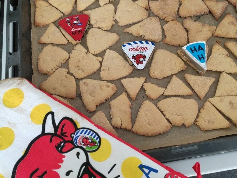 Cliquez pour zoomer ! Sablés sucrés à la vache qui rit Thermomix par justine_414