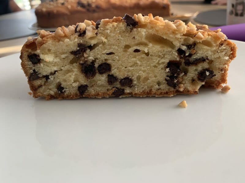 Cliquez pour zoomer ! Plum cake aux pépites de chocolat Thermomix par sylv_2