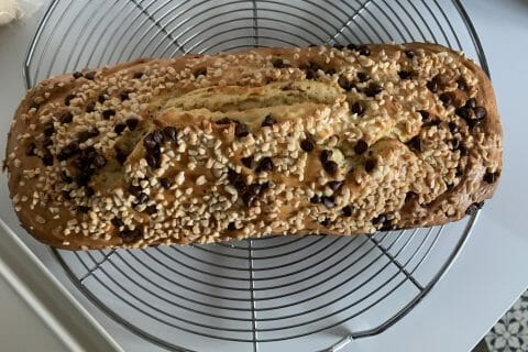 Cliquez pour zoomer ! Plum cake aux pépites de chocolat Thermomix par sylv_2