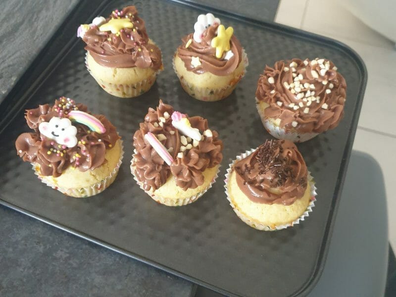 Cliquez pour zoomer ! Cupcakes au nutella Thermomix par elodie_andrea