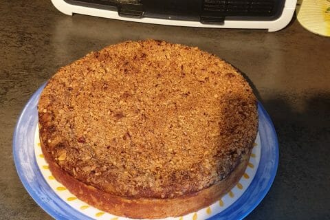 Cliquez pour zoomer ! Tarte aux pommes façon crumble Thermomix par cookyss