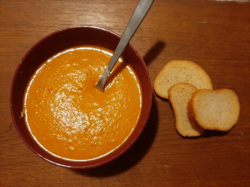 Cliquez pour zoomer ! Velouté de poivrons Thermomix par ju_129