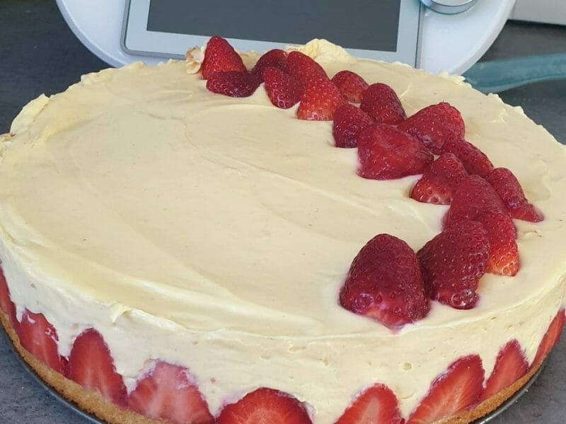 Cliquez pour zoomer ! Fraisier Thermomix par deborah_168