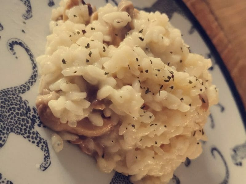 Cliquez pour zoomer ! Risotto au gorgonzola et champignons Thermomix par joy_c