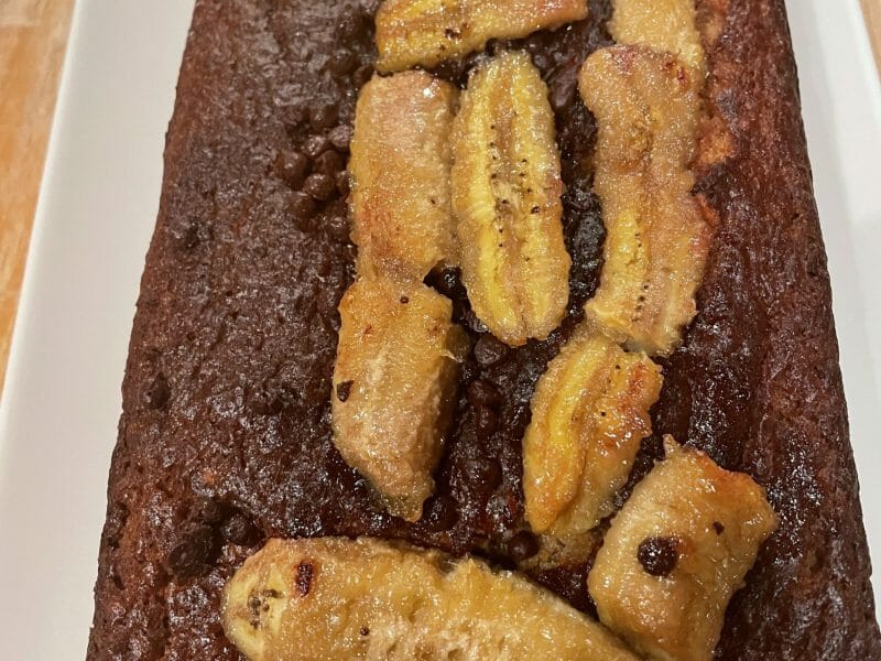 Cliquez pour zoomer ! Banana bread aux noix de pécan Thermomix par brichtou