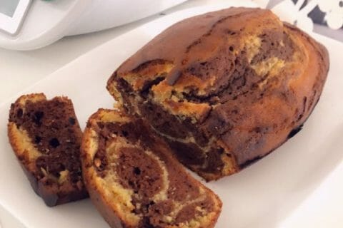 Cliquez pour zoomer ! Marbré au chocolat Thermomix par fatymix92