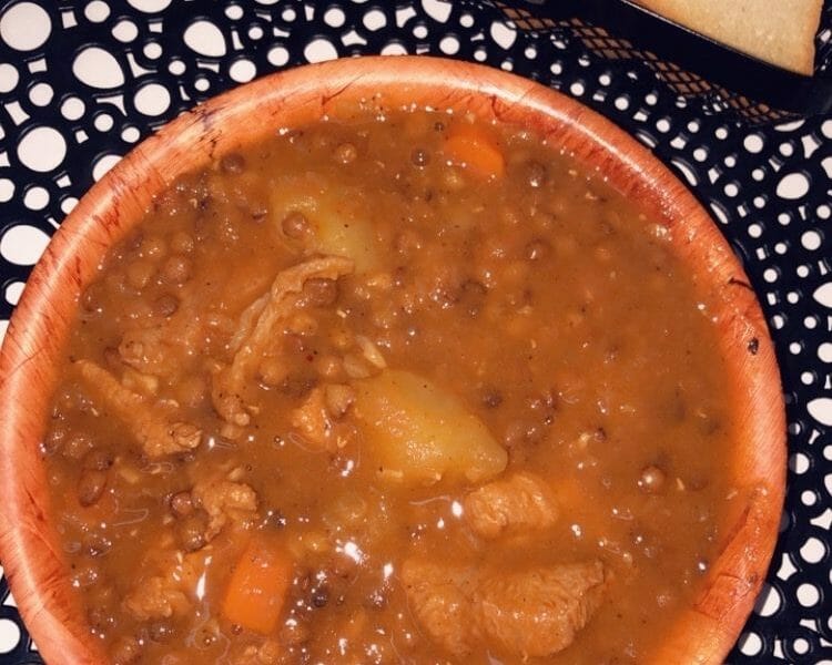 Cliquez pour zoomer ! Soupe de lentilles – 3dess Thermomix par fatymix92