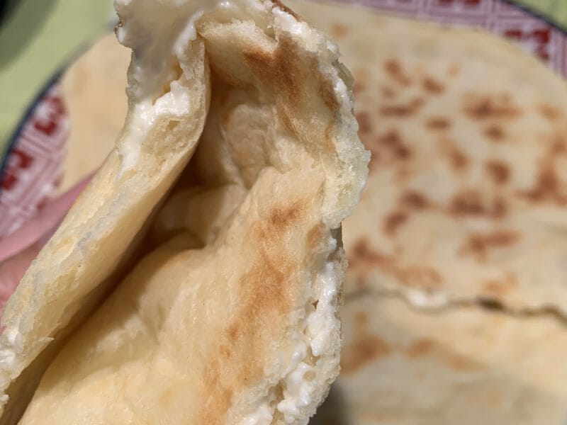 Cliquez pour zoomer ! Naans au fromage Thermomix par Gigimagic77