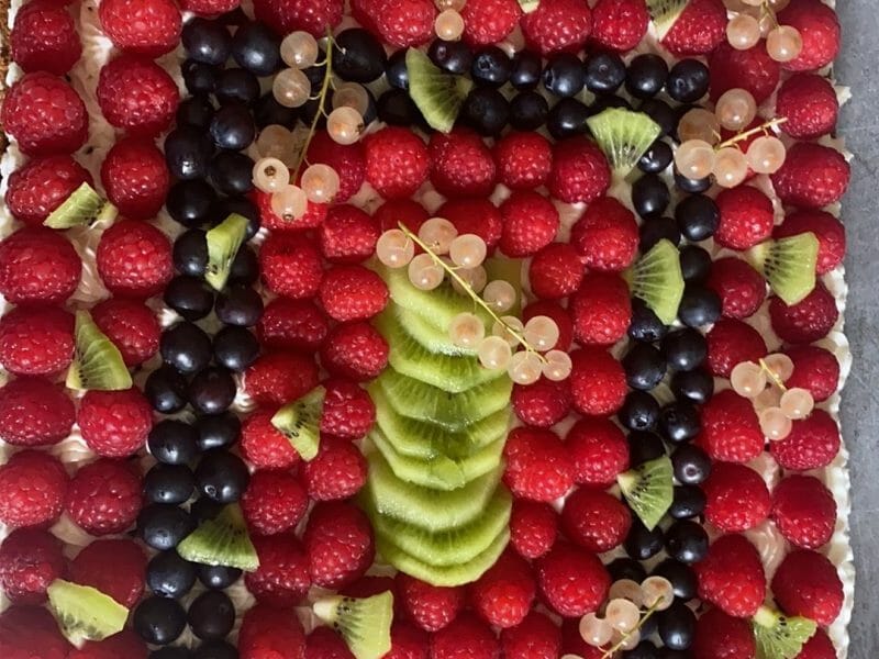 Cliquez pour zoomer ! Tarte aux fraises sans cuisson Thermomix par florence_237