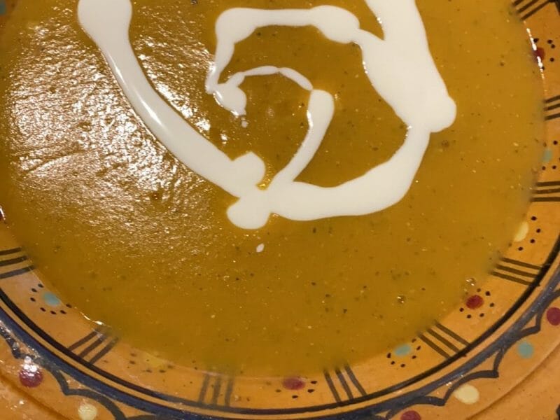 Cliquez pour zoomer ! Velouté de lentilles corail Thermomix par sandra_501