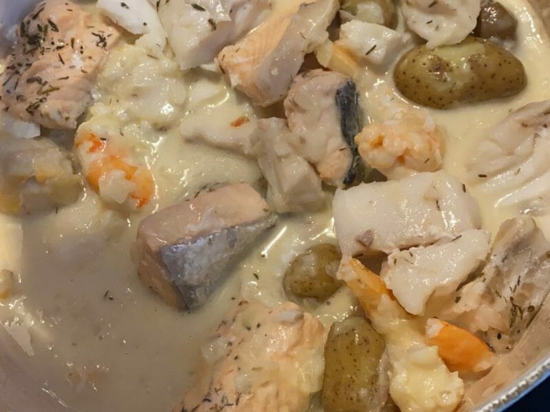 Cliquez pour zoomer ! Blanquette de la mer Thermomix par sandra_501