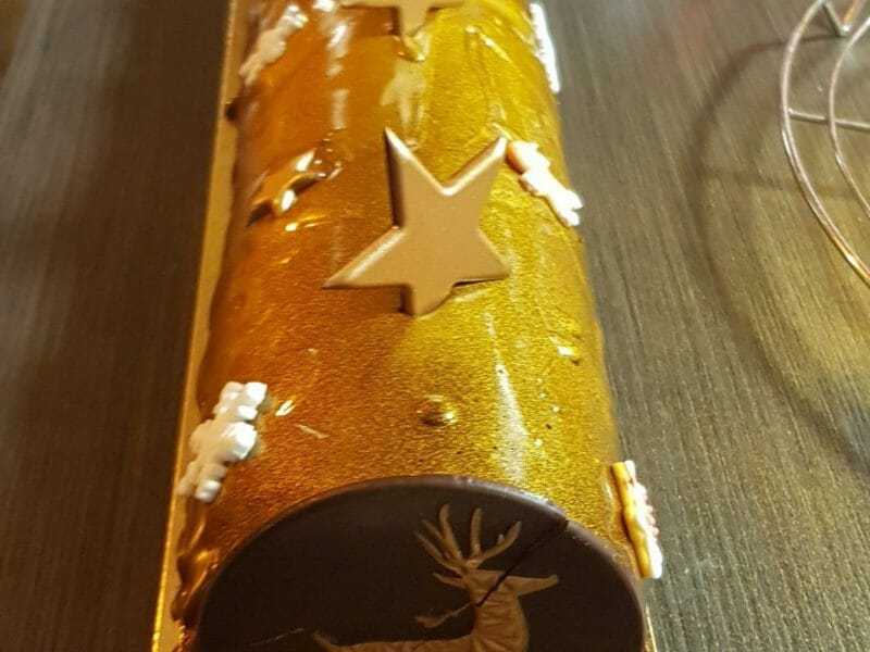 Cliquez pour zoomer ! Bûche mousse au chocolat Thermomix par kama76