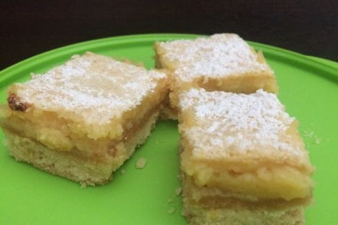 Cliquez pour zoomer ! Carrés au citron au Thermomix