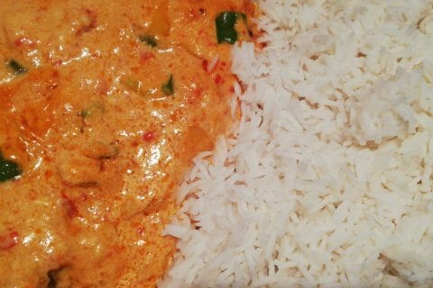 Cliquez pour zoomer ! Poulet à la crème de poivrons Thermomix par christeledupont