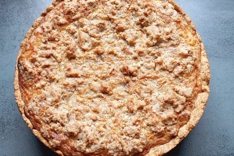 Cliquez pour zoomer ! Tarte aux pommes façon crumble Thermomix par isabellel