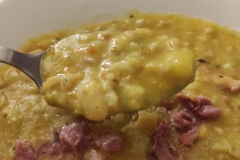 Cliquez pour zoomer ! Soupe à l’orge et aux haricots blancs Thermomix par isabellel